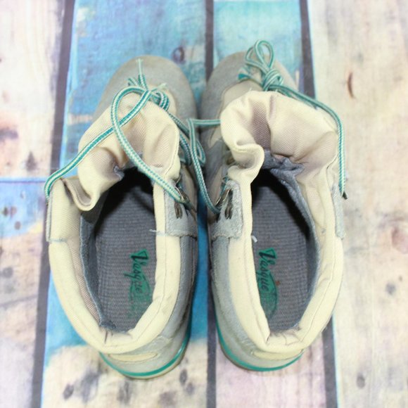 Vasque Clarion '88 GTX Gray Suede Hiking Ankle Boots Shoes Size 9.5 - Picture 8 of 10